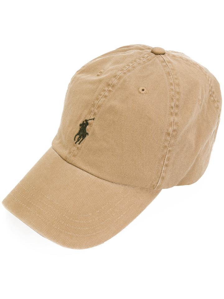 Polo Ralph Lauren Logo Baseball Cap - Brown