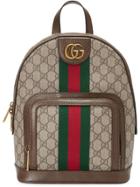 Gucci Ophidia Gg Small Backpack - Brown