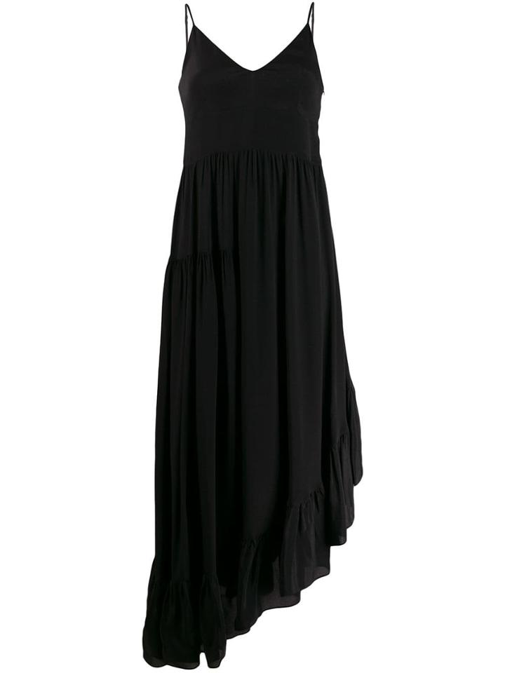 Twin-set Asymmetric Hem Dress - Black