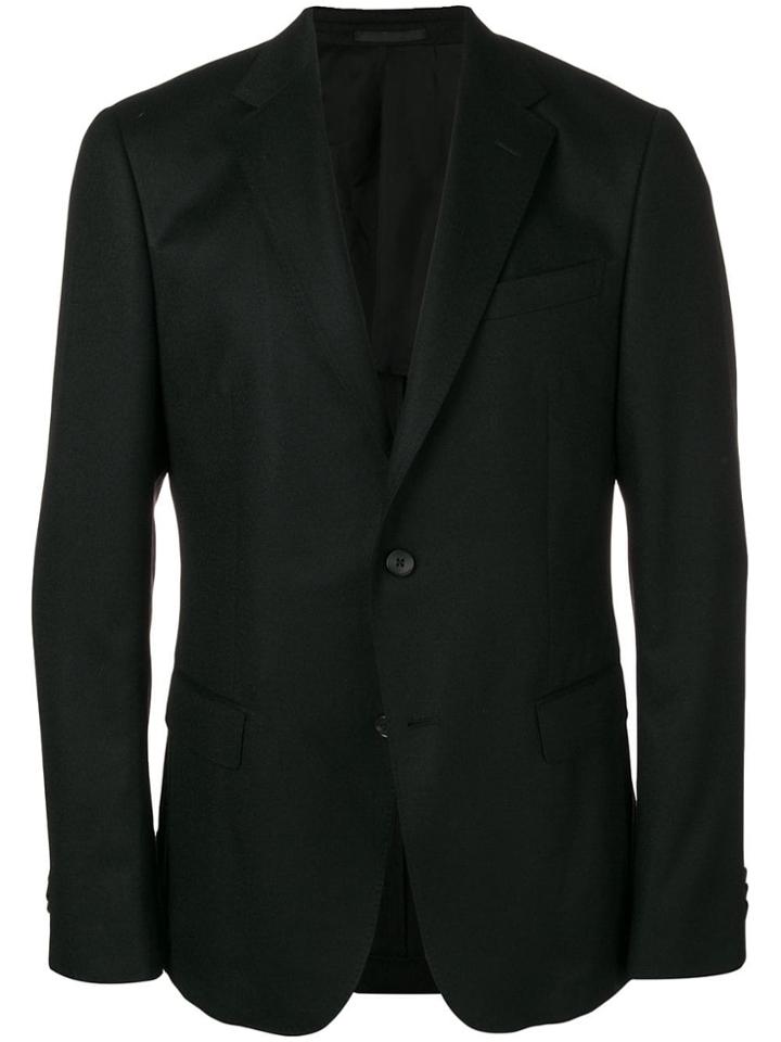 Z Zegna Slim Fit Blazer - Black