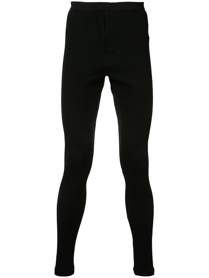 Julius - Skinny Trousers - Men - Cotton/polyurethane - 2, Black, Cotton/polyurethane