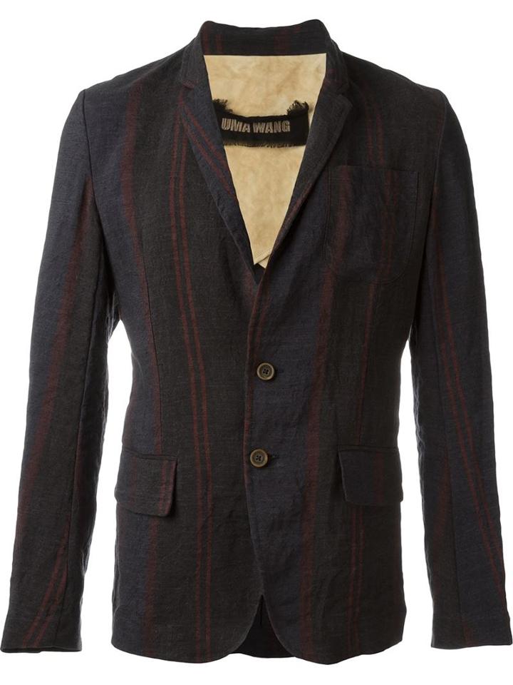 Uma Wang Striped Blazer