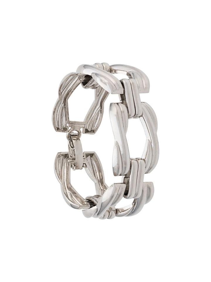 Céline Pre-owned 80-90's Chunky Chain Bracelet - Silver
