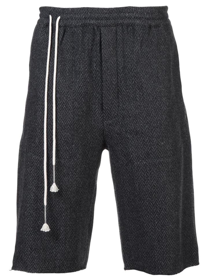 Siki Im Long Workout Shorts - Grey
