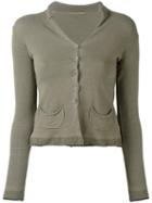 Transit Patch Pocket Cardigan, Women's, Size: 2, Green, Cotton/linen/flax/spandex/elastane/viscose