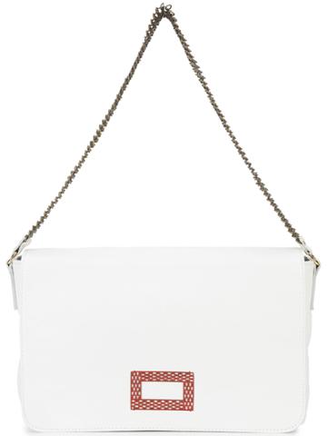 Sous Les Paves Gin Fizz Shoulder Bag - White