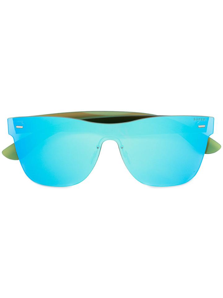 Retrosuperfuture Tuttolente Classic Mirrored Sunglasses - Blue