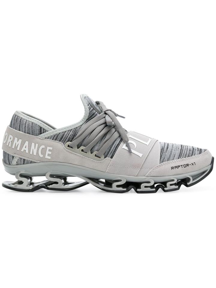 Plein Sport Raptor-x1 Sneakers - Grey