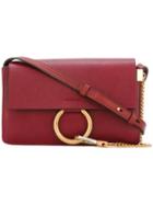 Chloé - Faye Small Shoulder Bag - Women - Calf Leather/goat Skin - One Size, Red, Calf Leather/goat Skin