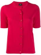 Ps Paul Smith Short-sleeved Cardigan - Pink