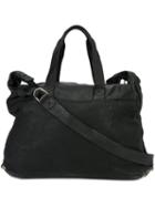 Guidi Large Crossbody Bag, Adult Unisex, Black, Horse Leather