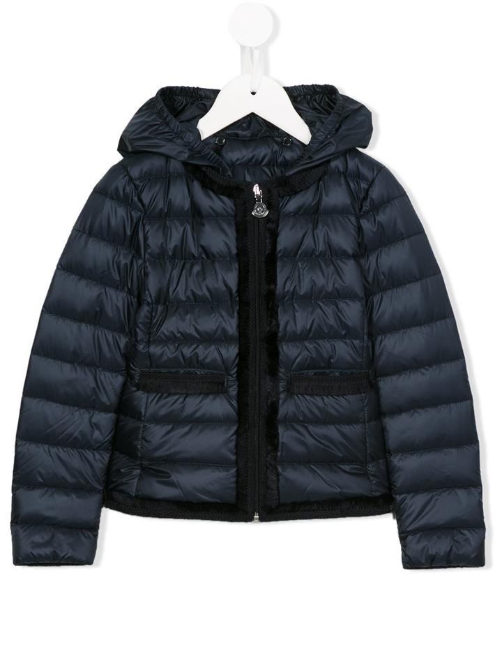 Moncler Kids Padded Jacket, Girl's, Size: 6 Yrs, Blue