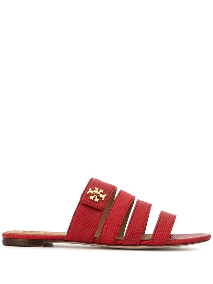 Tory Burch Kira Multi Band Sandals - Red