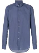 Dell'oglio Long Sleeved Button Up Shirt - Blue