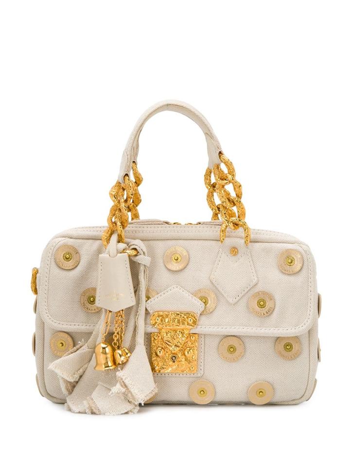 Louis Vuitton Pre-owned 2007 Tinkerbell Polka Dots Tote - Neutrals