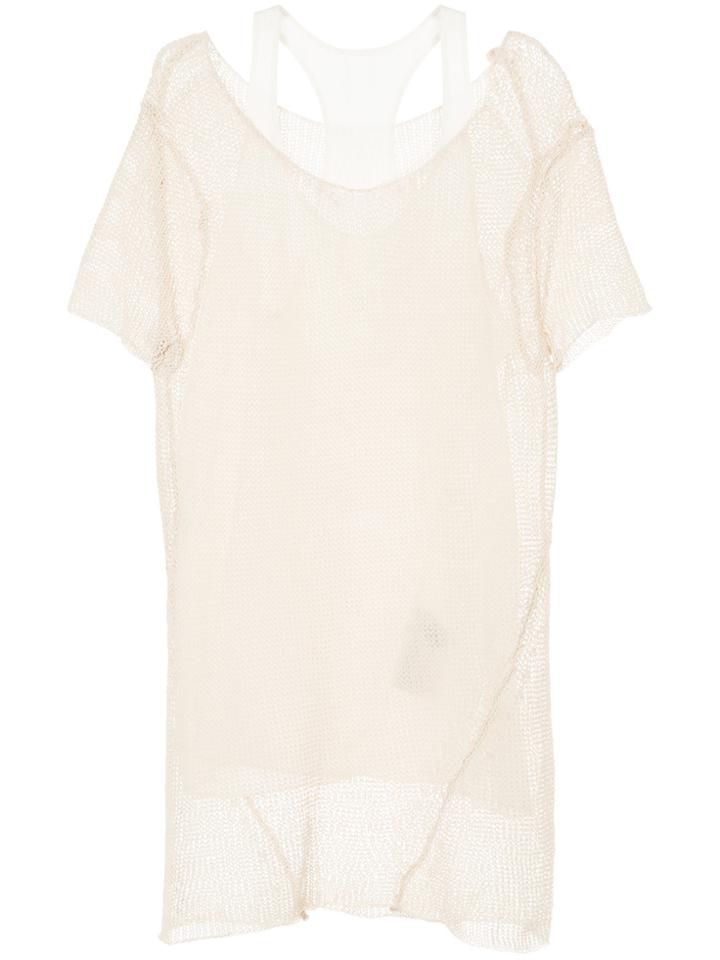 Uma Wang Layered T-shirt - Nude & Neutrals