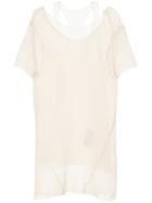 Uma Wang Layered T-shirt - Nude & Neutrals