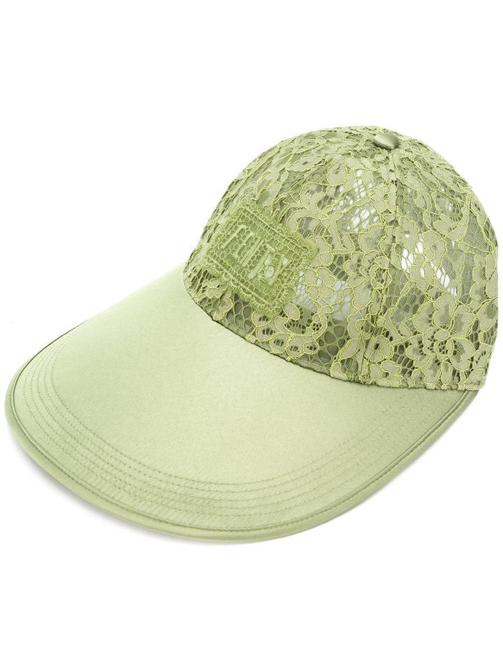 Fenty X Puma - Lace Cap - Women - Nylon - One Size, Green, Nylon