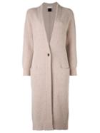 Christian Wijnants 'kody' Cardigan, Women's, Size: Medium, Nude/neutrals, Nylon/spandex/elastane/mohair/alpaca