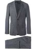 Paul Smith Checked Suit, Men's, Size: 48, Grey, Silk/spandex/elastane/cupro/wool