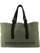 Dsquared2 Logo Shopper Tote - Green