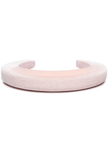 Bluetiful Milano Pink Classic Velvet Headband