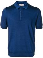 Canali Classic Polo Top - Blue
