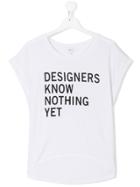 Dkny Kids Teen Slogan-print T-shirt - White