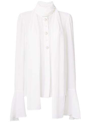 Stefano De Lellis Lace Detail Shirt - White