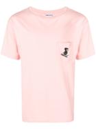 Paterson. Ski Bear Pocket T-shirt - Pink