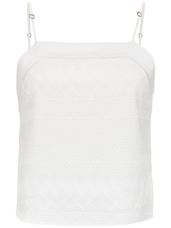 Olympiah Rodia Cropped Top - White