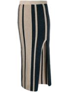 Self-portrait Fitted Skirt - Neutrals