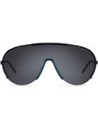 Carrera Aviator Mask Sunglasses - Black