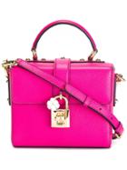 Dolce & Gabbana Dolce Soft Box Tote - Pink & Purple