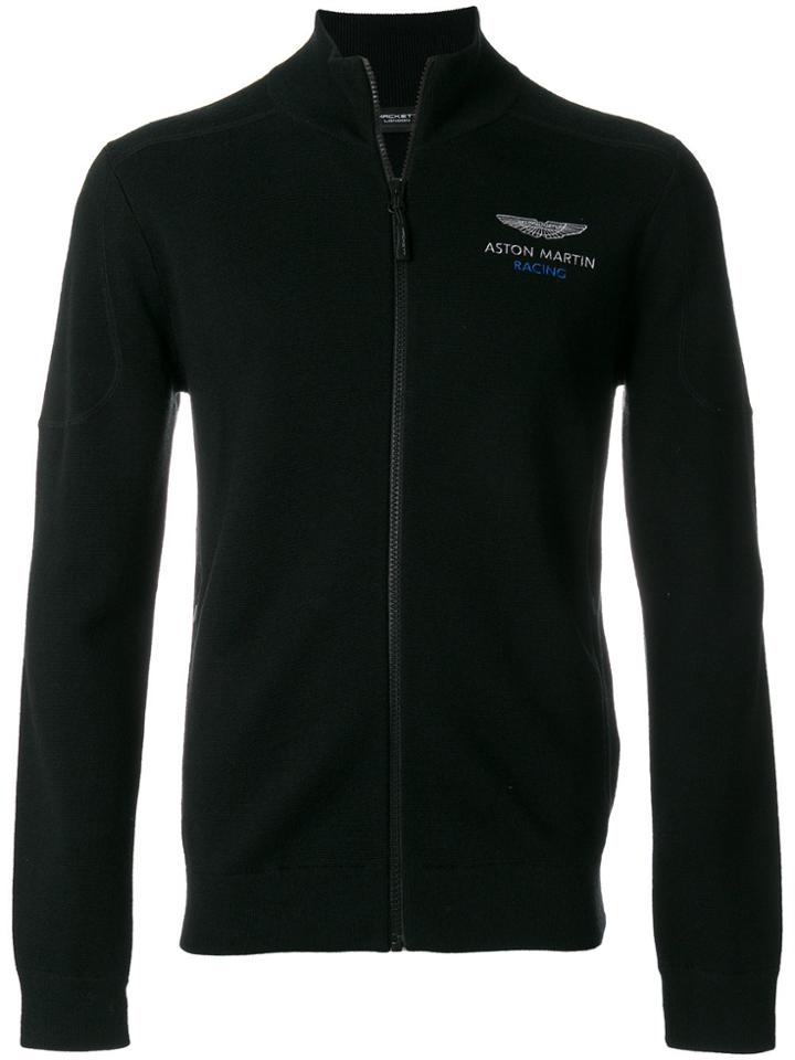 Hackett Zipped Cardigan - Black