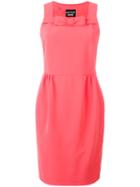 Boutique Moschino Fitted Dress, Women's, Size: 46, Pink/purple, Triacetate/acetate/polyester