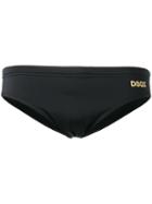 Dsquared2 24-7 Star Swim Slips, Men's, Size: 48, Black, Polyamide/spandex/elastane