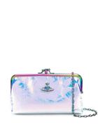 Vivienne Westwood Metallic Clutch Purse - Pink