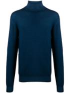 Etro Rollneck Wool Sweater - Blue