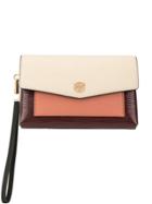 Tory Burch Robinson Wristlet Clutch - Neutrals
