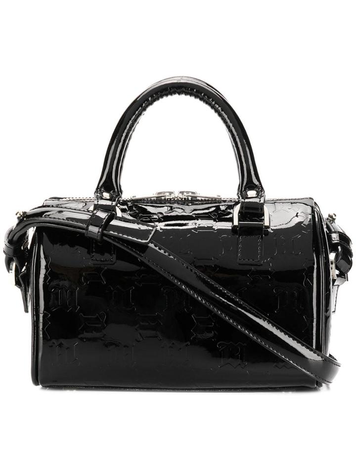 Misbhv Embossed Shoulder Bag - Black