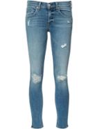 Rag & Bone /jean Denim Skinny Jeans, Women's, Size: 26, Blue, Cotton/polyurethane