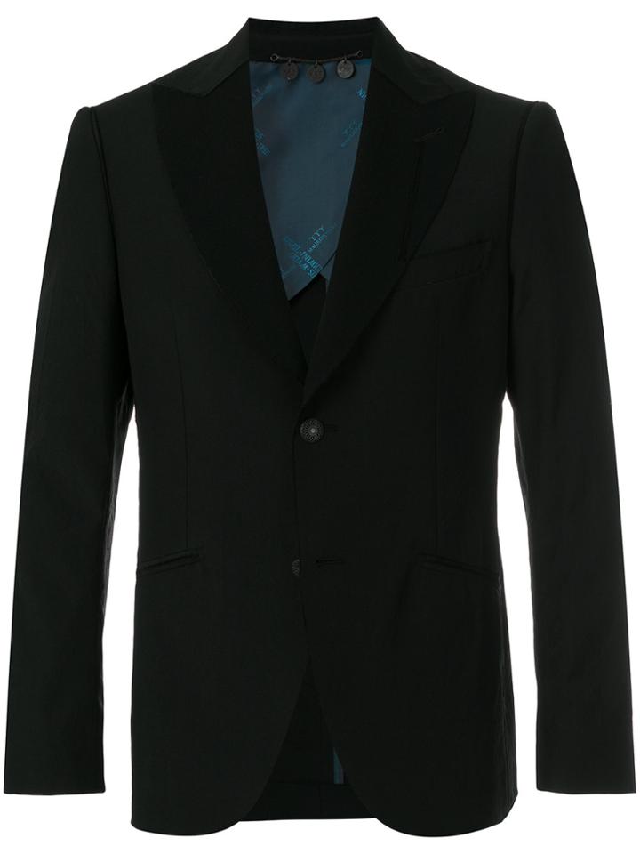 Maurizio Miri Classic Smoking Blazer - Black