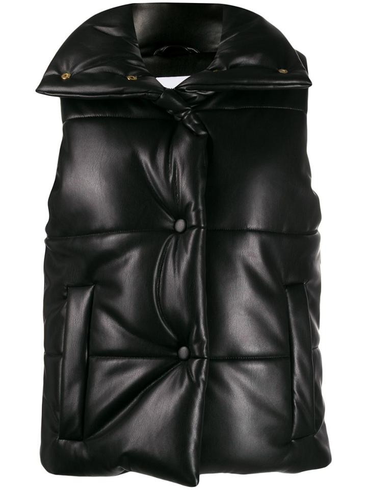 Nanushka Quilted Puffer Gilet - Black
