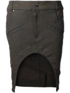 Haider Ackermann 'bayard' Denim Skirt - Green