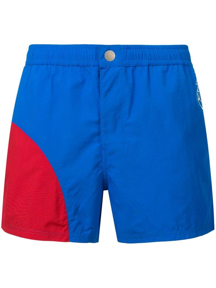 Kenzo Two Tone Swim Shorts - Blue