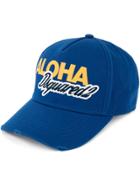 Dsquared2 Aloha Logo Baseball Cap - Blue