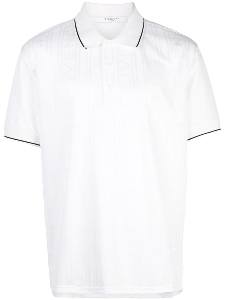 Givenchy Logo Polo Shirt - White