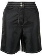 Chanel Pre-owned Cc Logo Shorts - Black