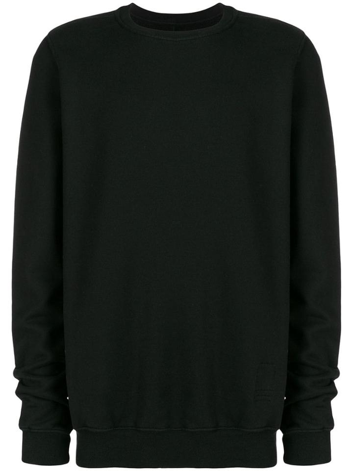 Rick Owens Drkshdw Loose Fit Sweatshirt - Black